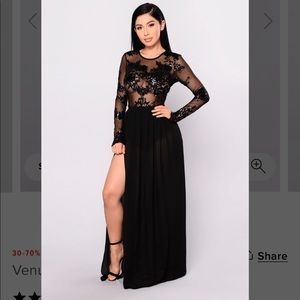 NWT Sequin Maxi Dress